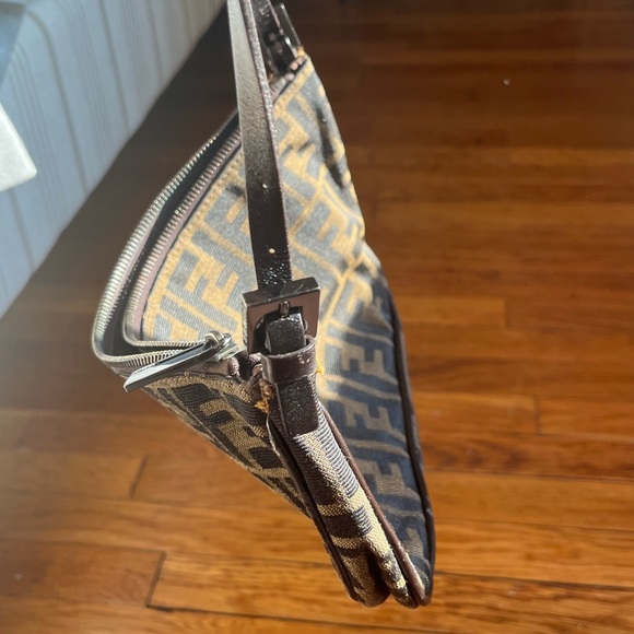 RARE Fendi Vintage Zucca Print Baguette Shoulder bag - Picture 3 of 8